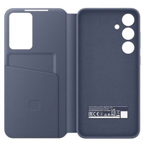 Galaxy S24+ S-View Wallet Case, Violet +‎ FREE Anti-Reflecting Protector